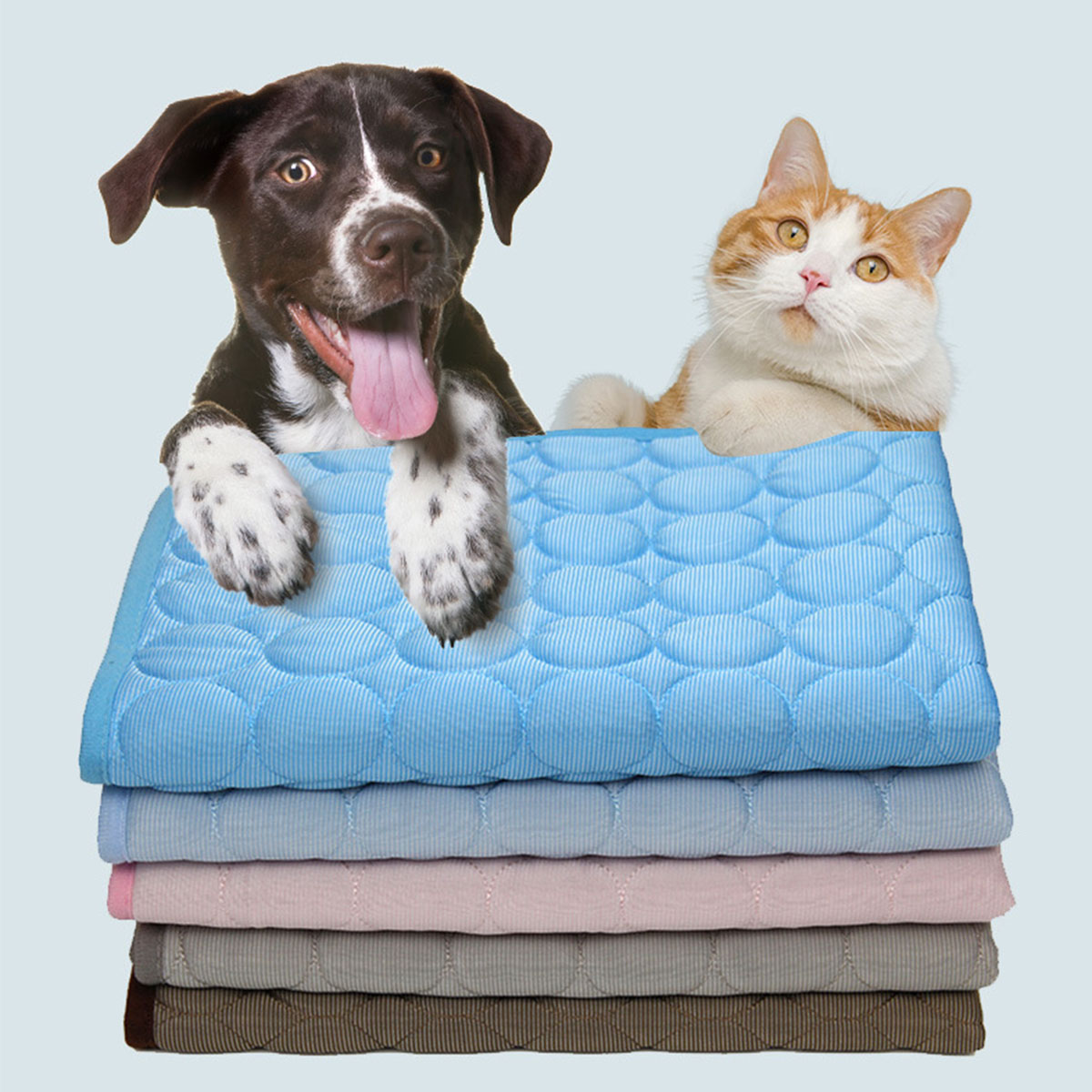 Dog Cooling Mat - Pet Ice Mats Summer Cat Dog