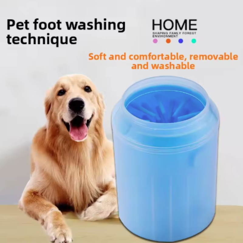 Pet Supplies Dropshipping - Dog Paw Cleaner Cup Soft Silicone