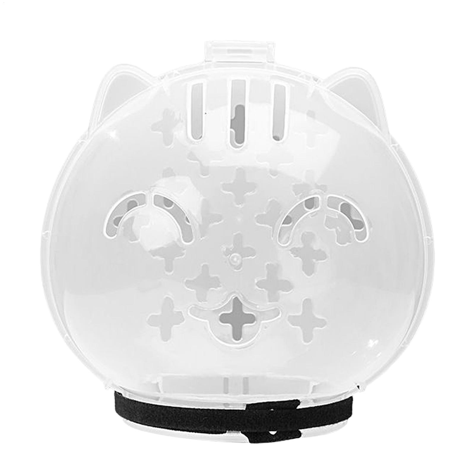 Pet Supplies Young - Breathable Cat Muzzle Transparent Adjustable Pet