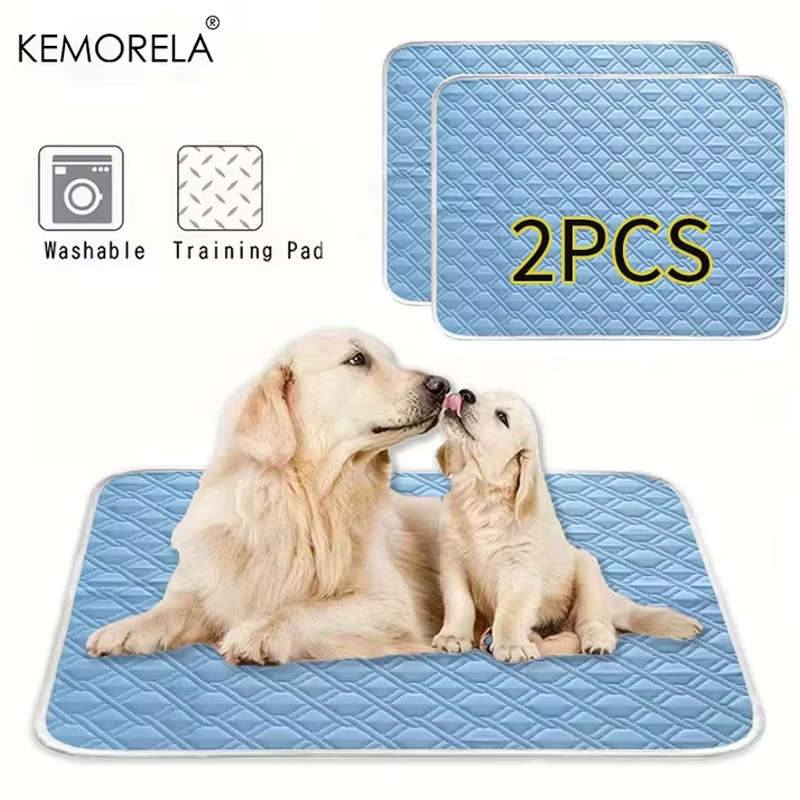Dog Cooling Mat - KEMORELA 2PCS Dog Cooling Mat Summer
