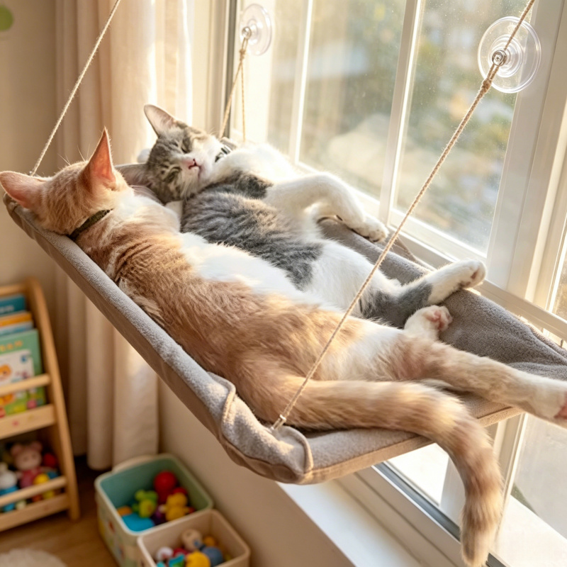Ultra Soft Cat Window Hammock  - Cat Window Perch 评论和价格
