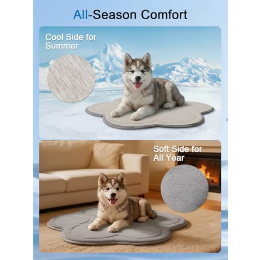 Dog Cooling Mat,  Instant Cool - Dog Cooling Mat 评论和价格