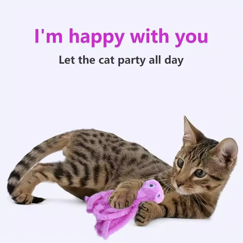Cute octopus cat toys for kitt - Pet Supplies Young 评论和价格