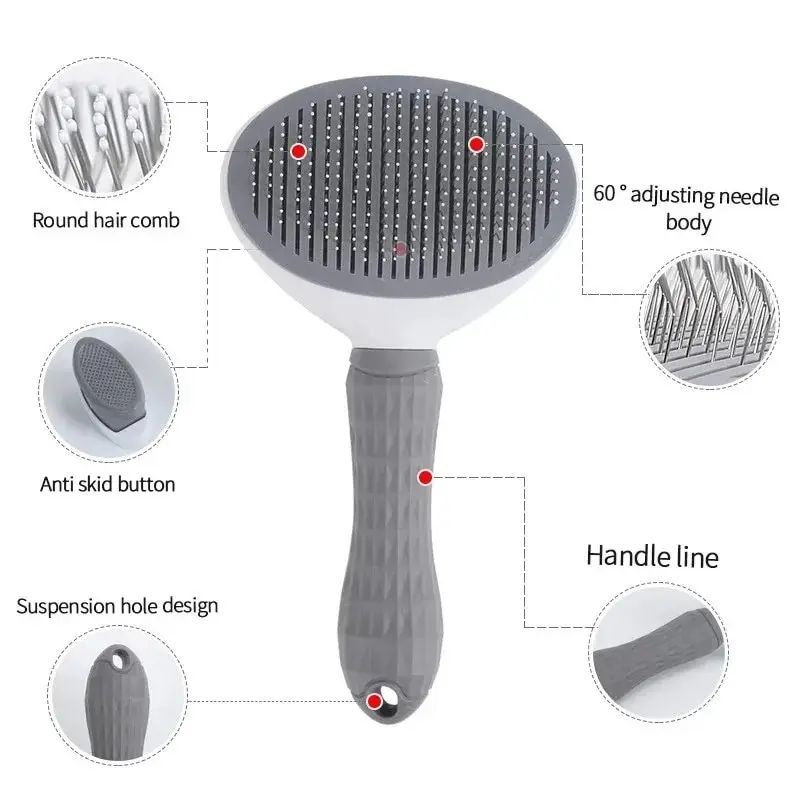 Pet Dog Brush Cat Comb Self Cl - Pet Supplies Dropshipping 评论和价格