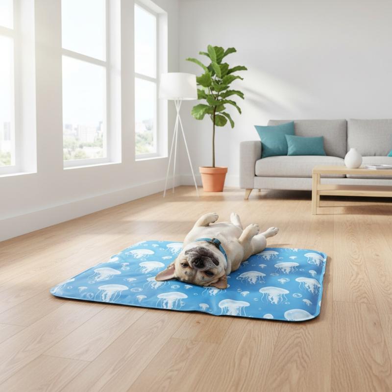 Self Cooling Gel Dog Cat Ice P - Dog Cooling Mat 评论和价格