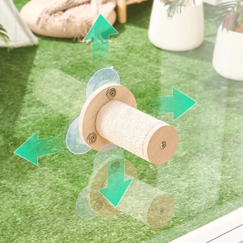 Cat Window Perch with Wooden F - Cat Window Perch 评论和价格