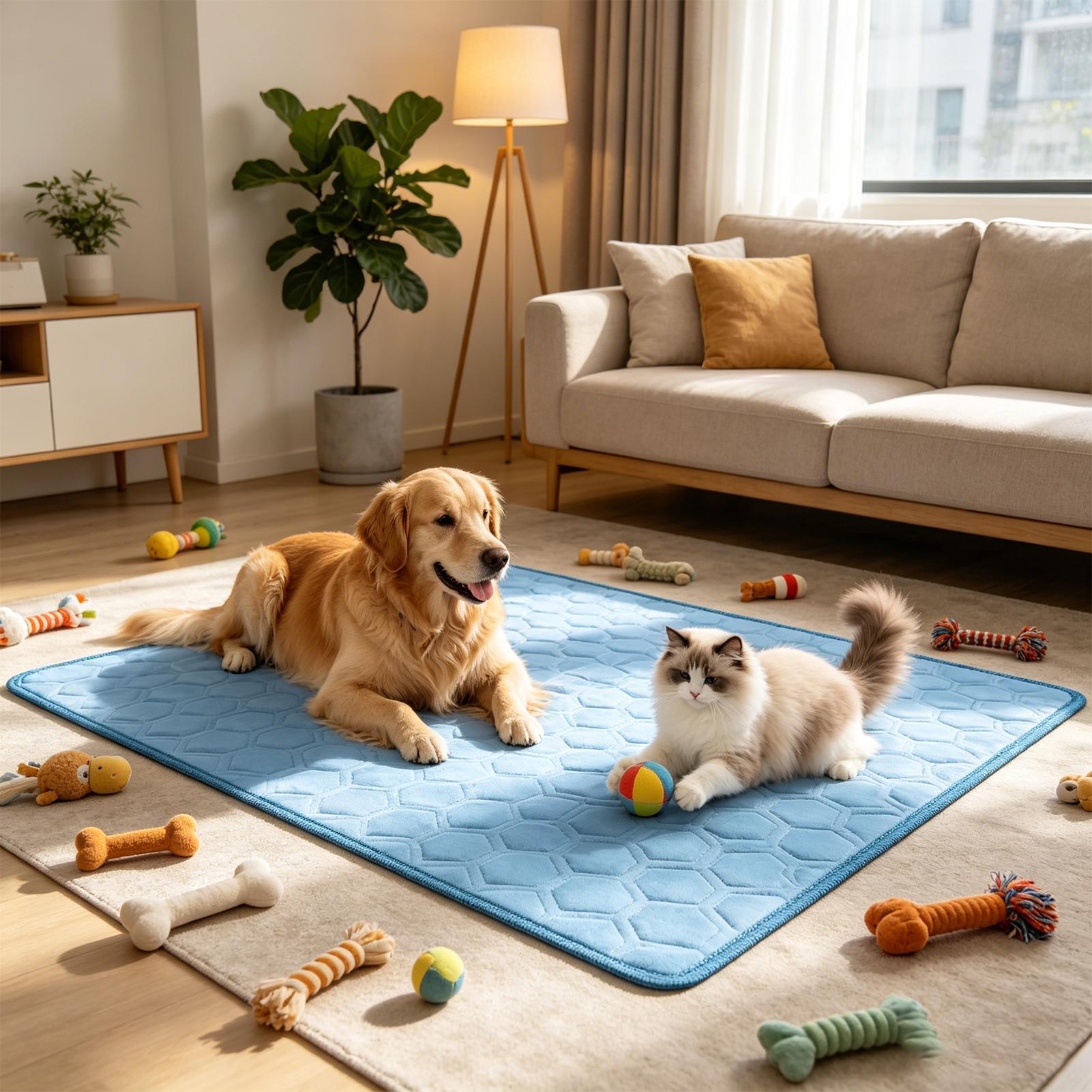 Summer Pet Ice Pad Cool Sleepi - Dog Cooling Mat 评论和价格