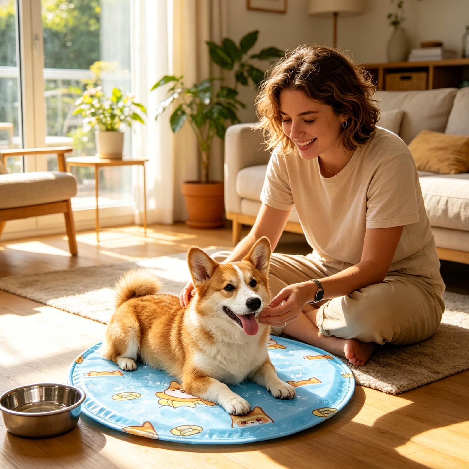Dog Cooling Gel Mat Comfortabl - Dog Cooling Mat 评论和价格