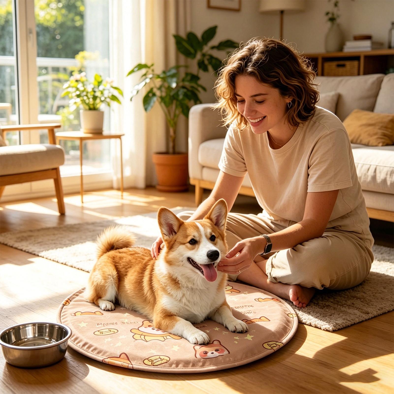 Dog Cooling Gel Mat Comfortabl - Dog Cooling Mat 评论和价格