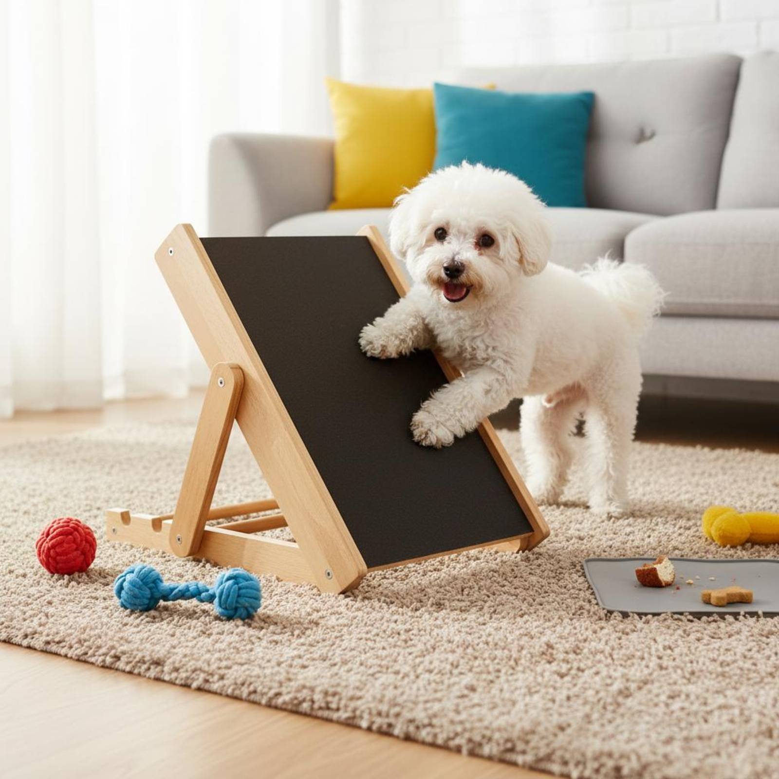 Wooden Dog Scratching Ramp Gen - Pet Supplies Young 评论和价格