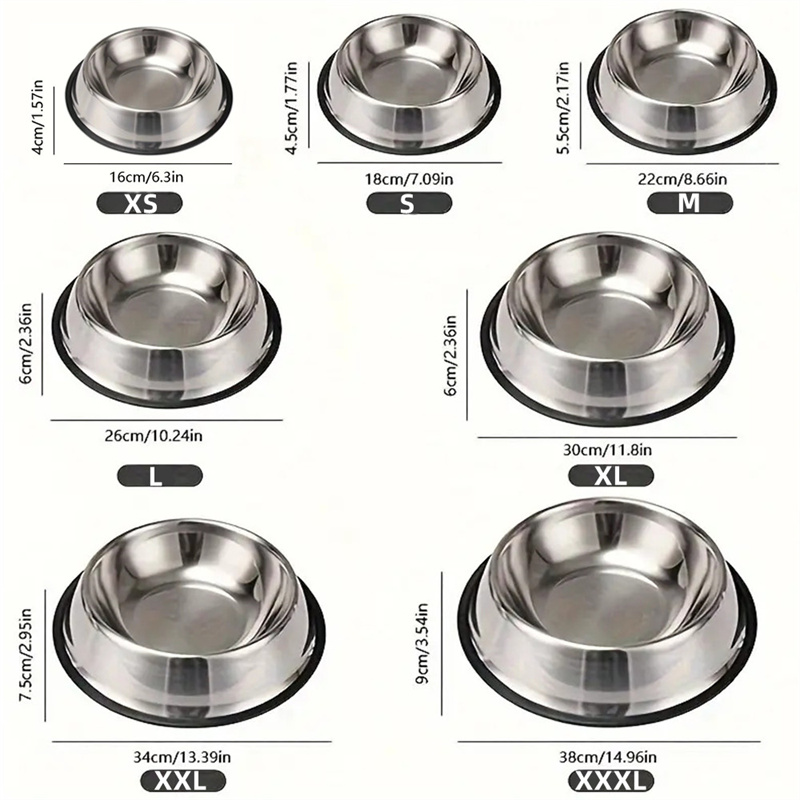 Non-slip Stainless Steel Dog B - Pet Supplies Dropshipping 评论和价格