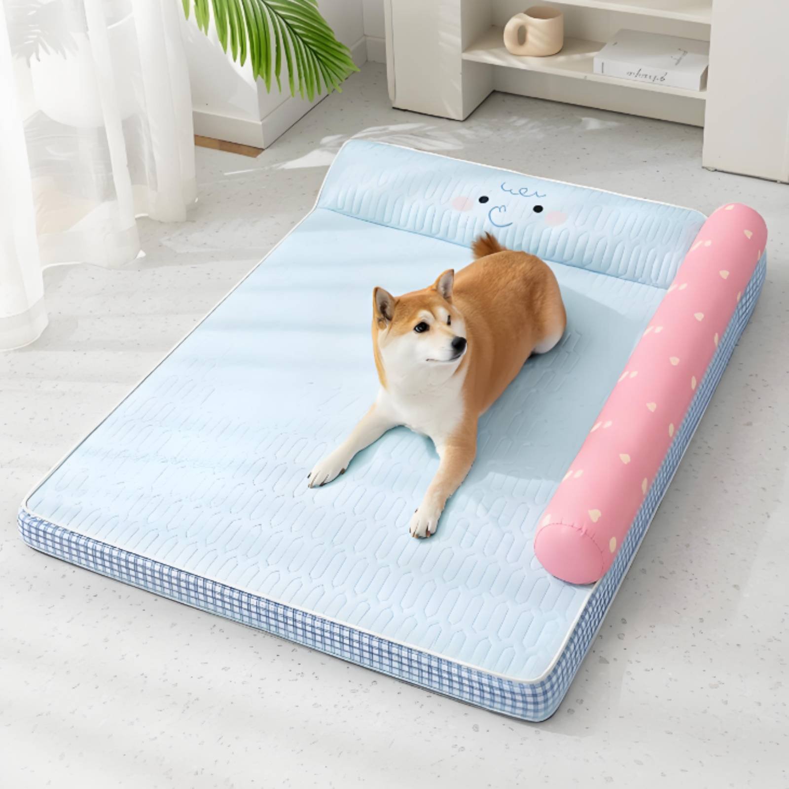 Ice Silk Pet Mat Easy to Clean - Dog Cooling Mat 评论和价格