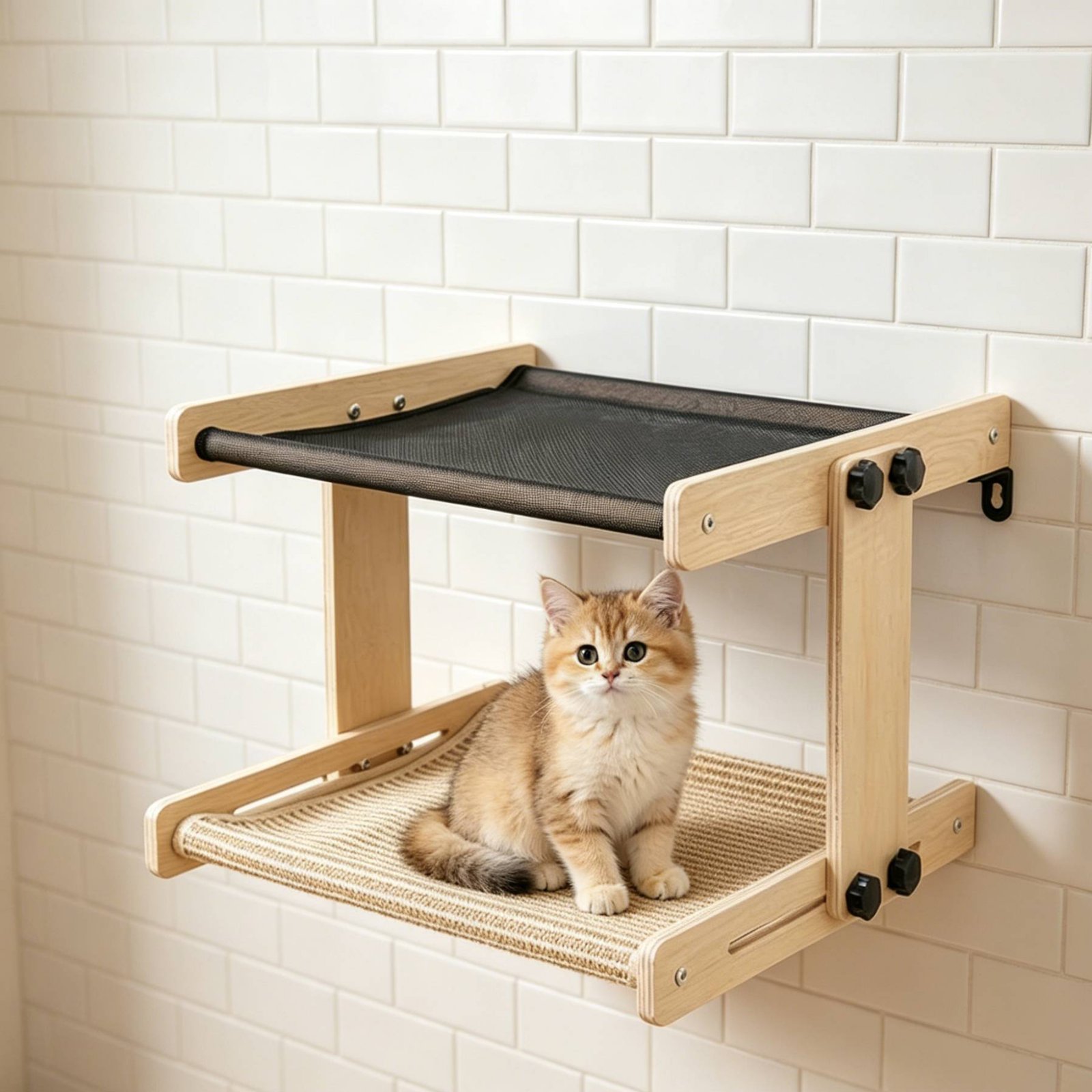 Window Mounted Cat Bed Easy-Mo - Cat Window Perch 评论和价格