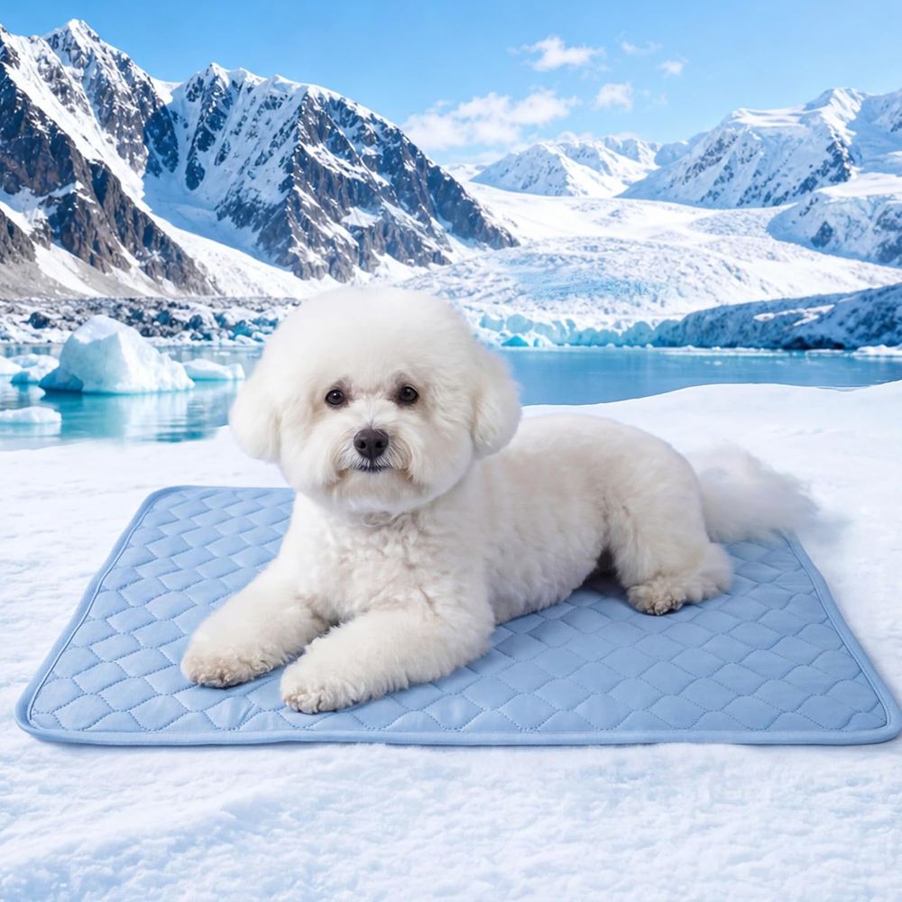 Cooling Pad for Small Dogs, Pu - Dog Cooling Mat 评论和价格