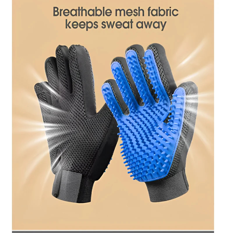 Pet Hair Glove Comb Pet Dog Ca - Pet Supplies Dropshipping 评论和价格