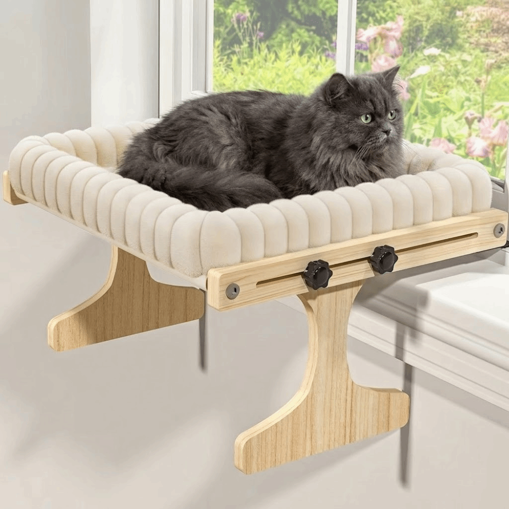 Easy To Assemble Adjustable Ca - Cat Window Perch 评论和价格