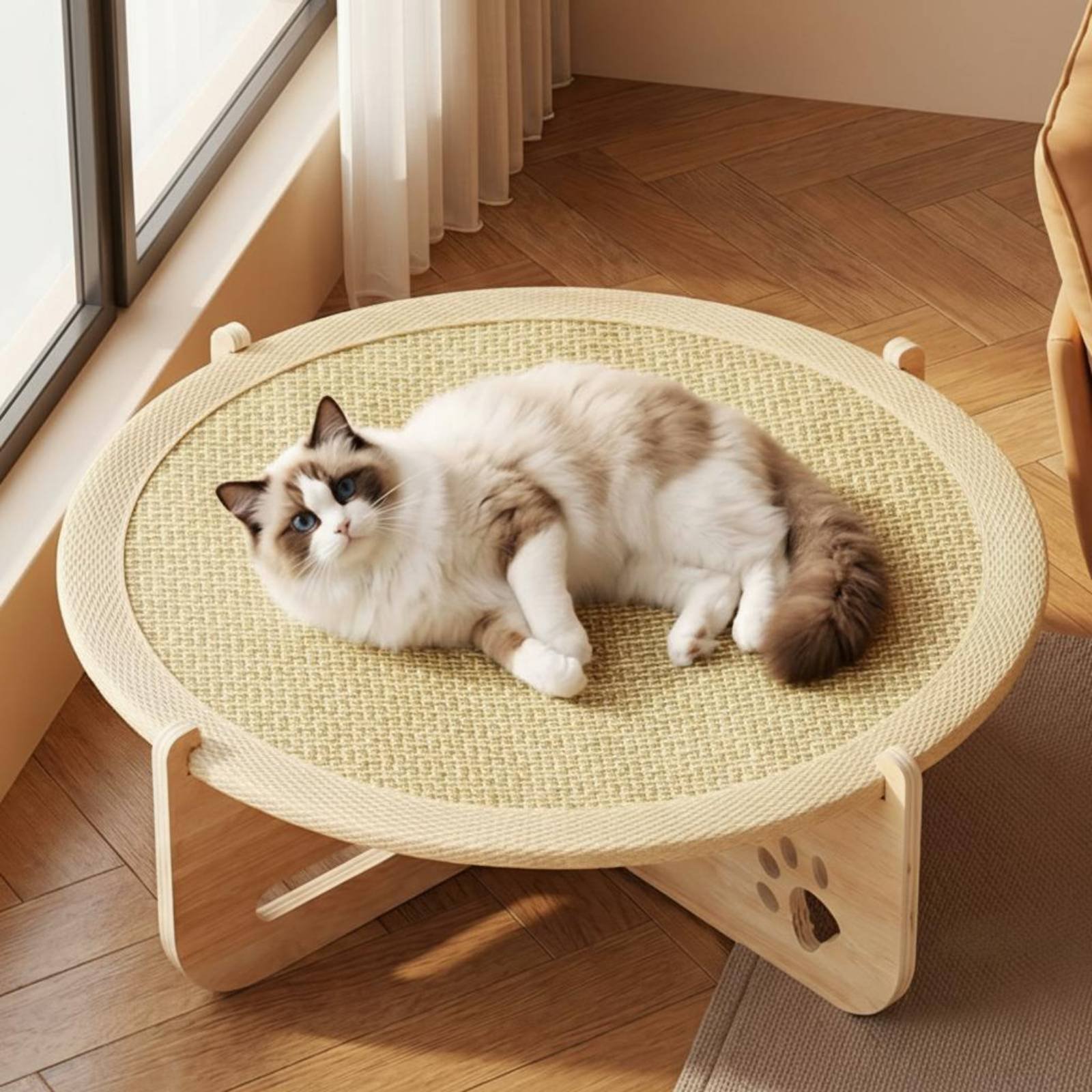 Feline Scratcher Bed Two-in-Si - Dog Cooling Mat 评论和价格