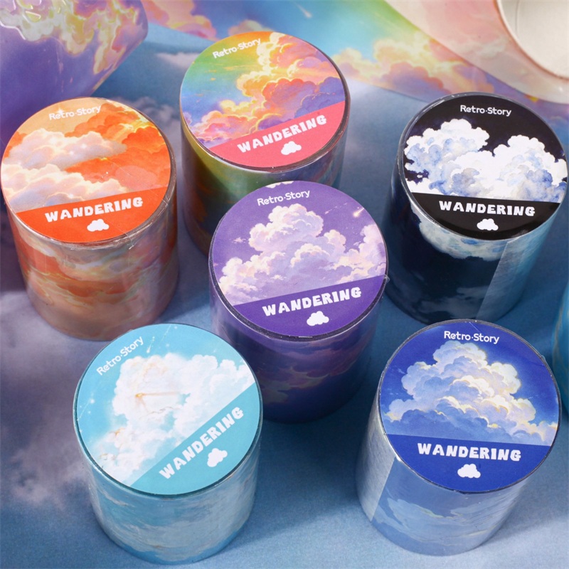 JIANQI 50mm X 2m PET Sky Cloud - Pet X Supplies & Tack Photos 评论和价格