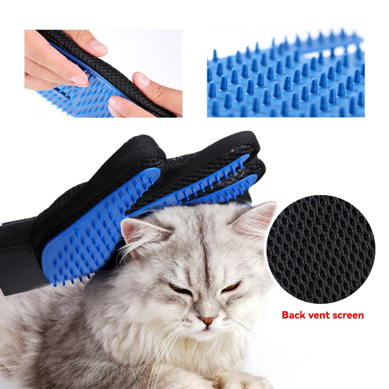 Pet Hair Glove Comb Pet Dog Ca - Pet Supplies Dropshipping 评论和价格