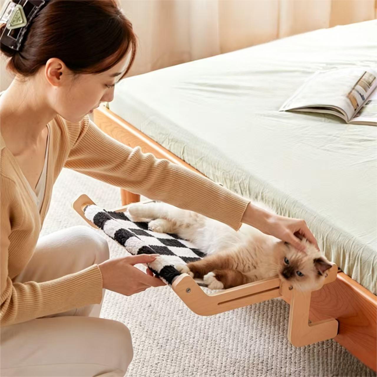 Adjustable Wooden Cat Window P - Cat Window Perch 评论和价格